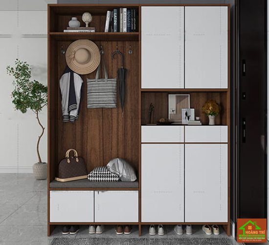 Mẫu tủ đựng giày dép 00124