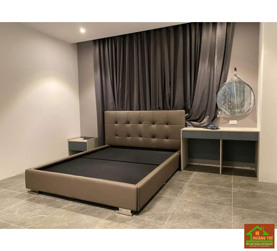 MẪU GIƯỜNG BỌC DA MS003