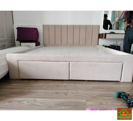 MẪU GIƯỜNG BỌC DA MS004