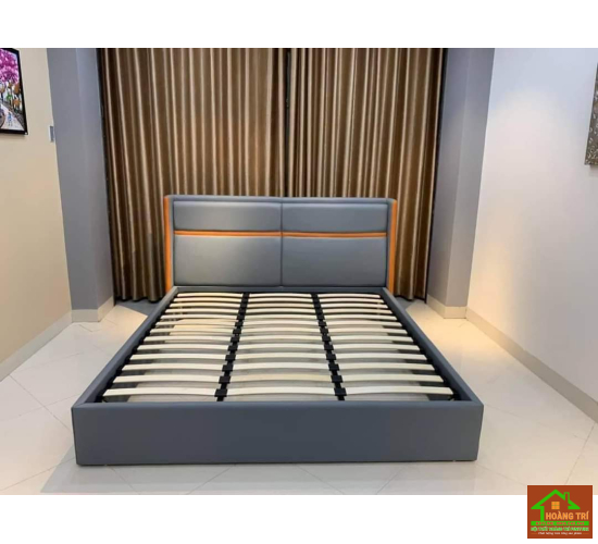 MẪU GIƯỜNG BỌC DA MS005