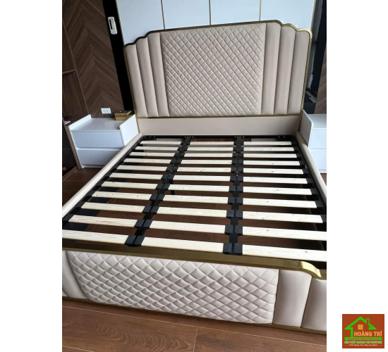 MẪU GIƯỜNG BỌC DA MS006